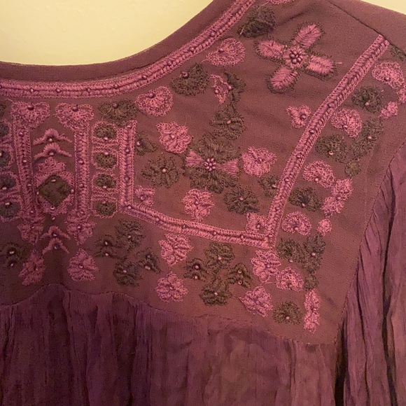Sheer beaded FP blouse - Picture 3 of 7